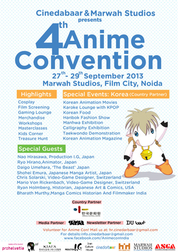 4th Anime Convention To Be Held At Noida Tomorrow -