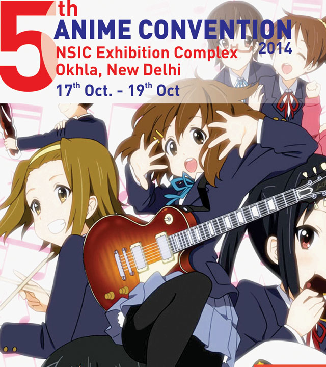 5th Annual Anime Convention commences on 17 October in New Delhi -