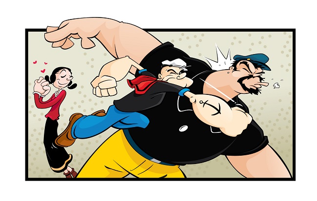 Sony Pictures Animation Reveals Test Footages Of classic character 'Popeye'  -