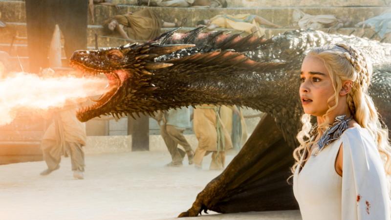 Drogon-and-Daenerys