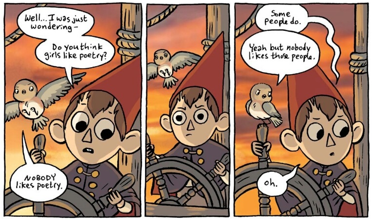 Over the garden wall comic