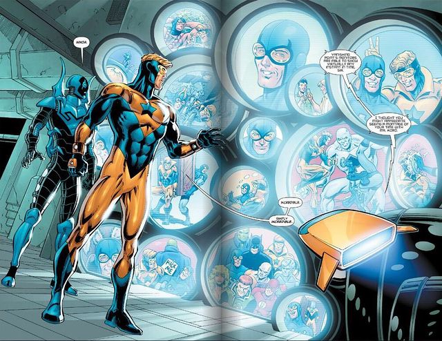 booster gold and beetle blue
