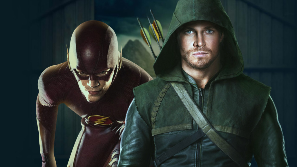 arrow and flash