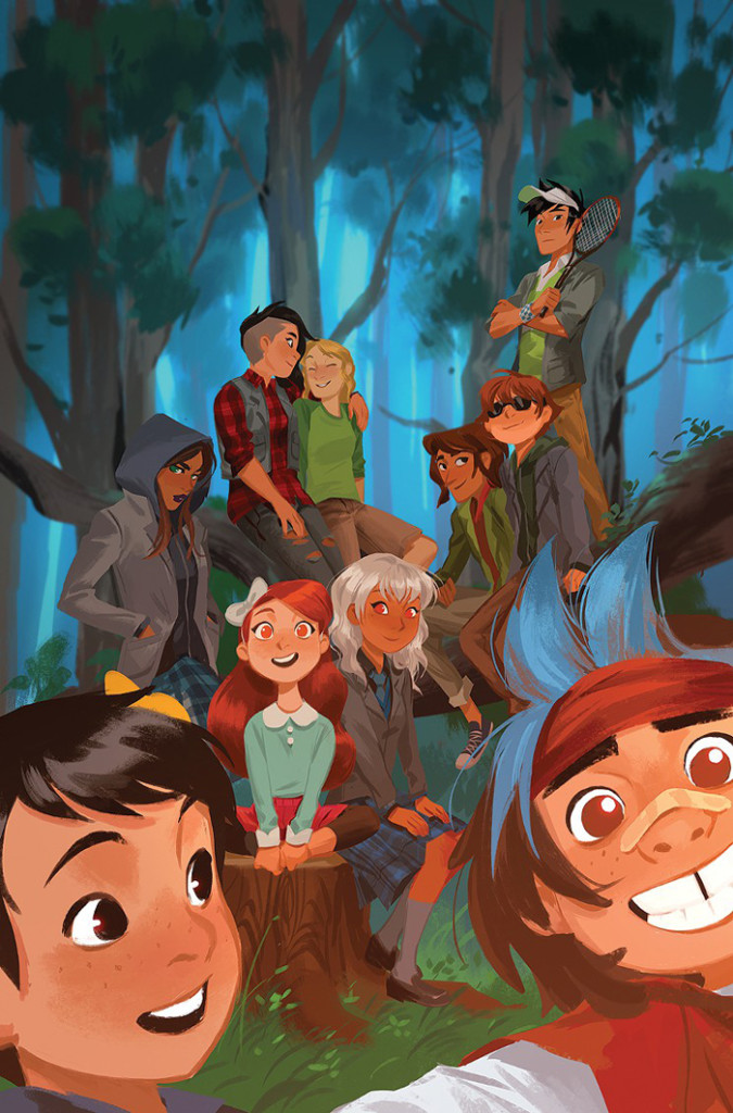 Lumberjanes Gotham Academy