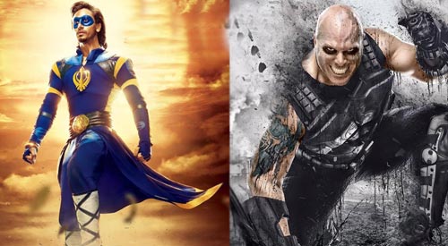 From left: Flying Jatt, Raka