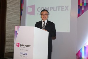 TAITRA, executive director of Exhibition Department, Yih-Jyh Kang 