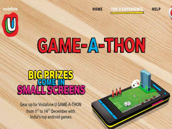 Vodafone game a thon