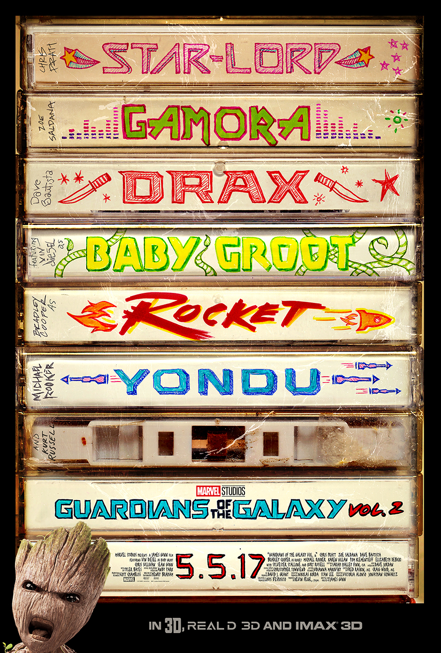 Guardians of the galaxy vol 2 poster