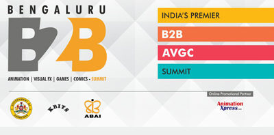 Golden opportunity for pitching original animation, gaming IPs to international broadcasters and investors at Bengaluru B2B AVGC summit 2017