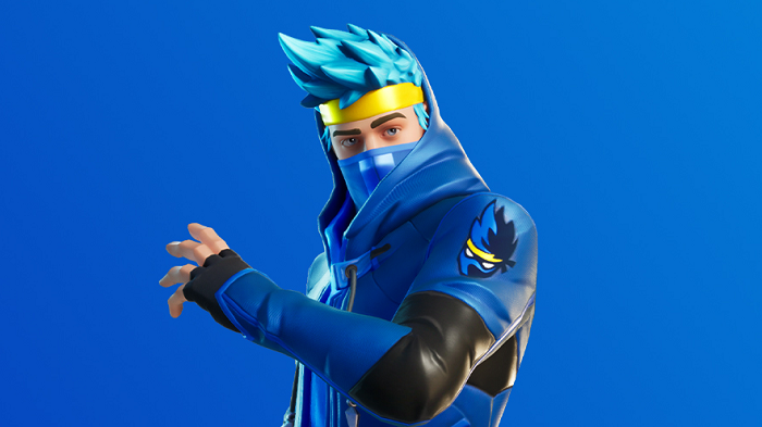 Smiling Ninja with Blue Hair - wide 5