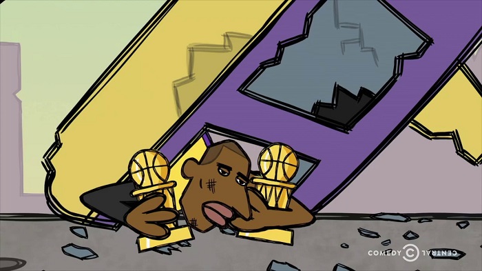 Comedy Central animated series' 2016 episode showing Kobe Bryant drying in  helicopter crash taken down