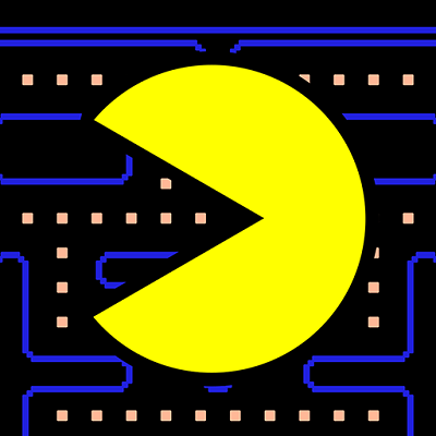 PAC-MAN Doodle - pacman 30th anniversary - popular Google Doodle games 