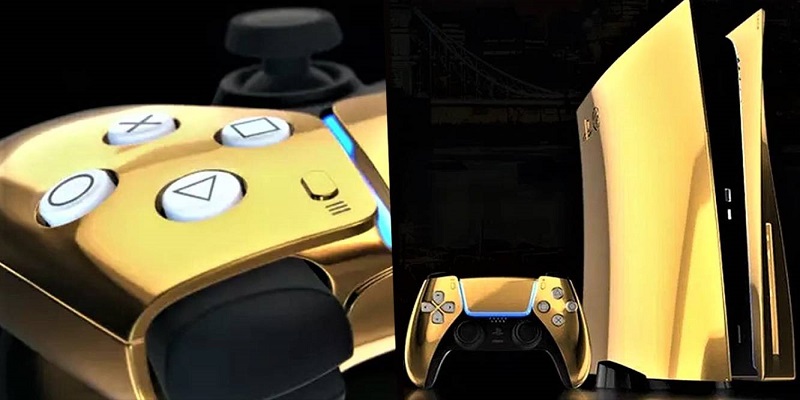 This PS5 is 24-karat gold plated, and will definitely break your bank