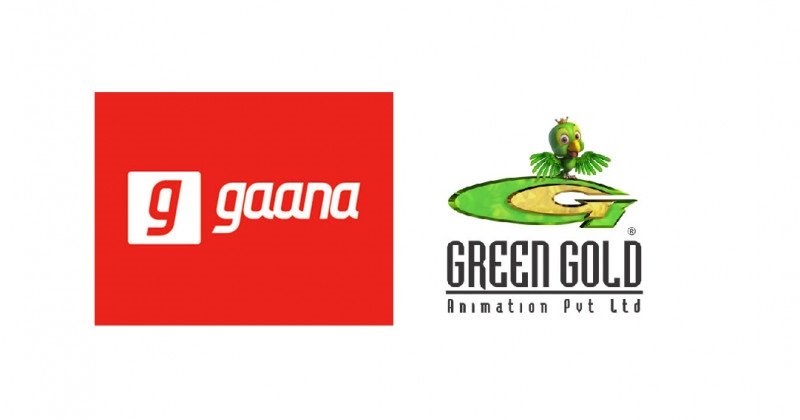 Green Gold Animation and Gaana team up for exclusive podcasts featuring  Chhota Bheem and others -