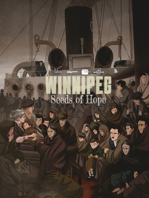 Animated film 'Winnipeg, The Ship of Hope' selected as Cartoon Movie 2021  and nominated at the Eurimages Development Awards -