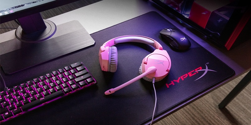 HyperX adds pink colorway to Cloud Stinger gaming headset line