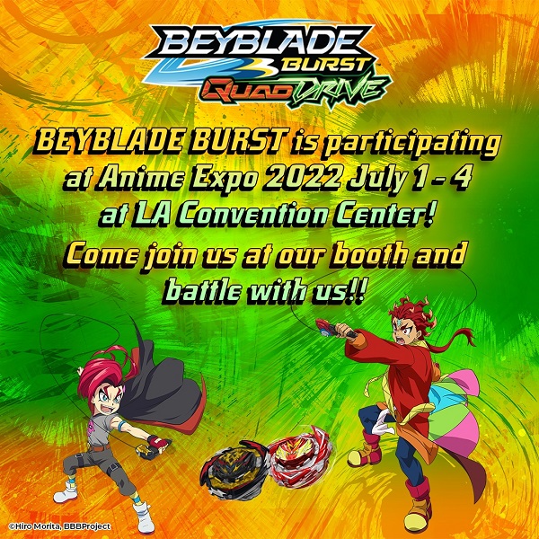 Beyblade Burst Set To Make Anime EXPO Debut This Weekend - aNb Media, Inc.