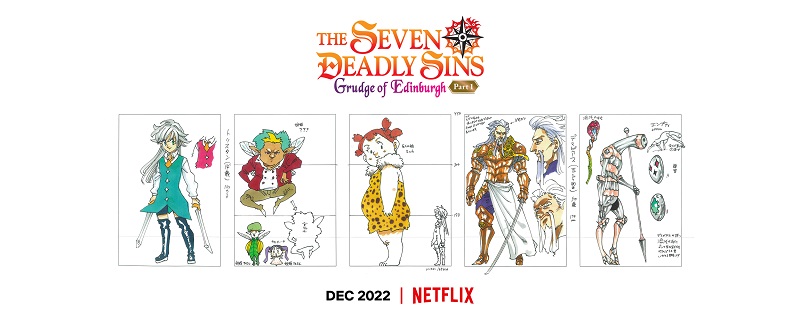 New Trailer Released for “The Seven Deadly Sins: Grudge of Edinburgh”  Spin-Off Film for Netflix
