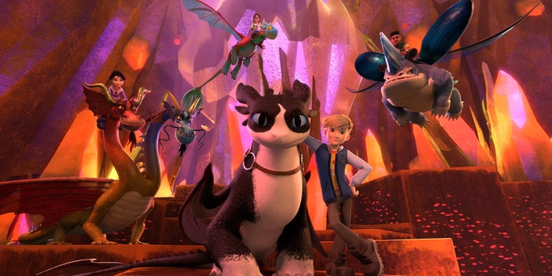 Trailer for Dreamworks’ ‘Dragons: The Nine Realms’ season three released