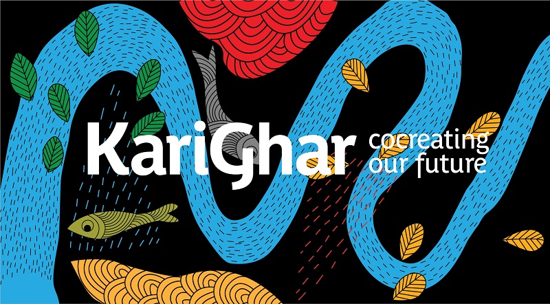 ‘Karighar’- an experimental collaboration of traditional and digital art by Switch Studio founder Upasana Nattoji Roy