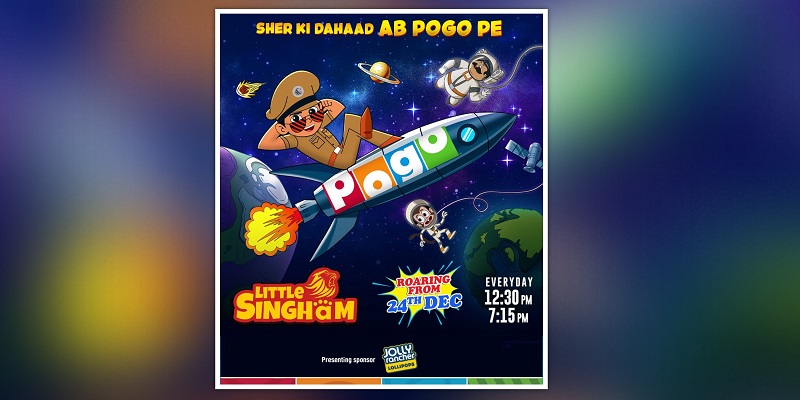 ‘Little Singham’ will now air on POGO starting 24 December - Reliance Animation