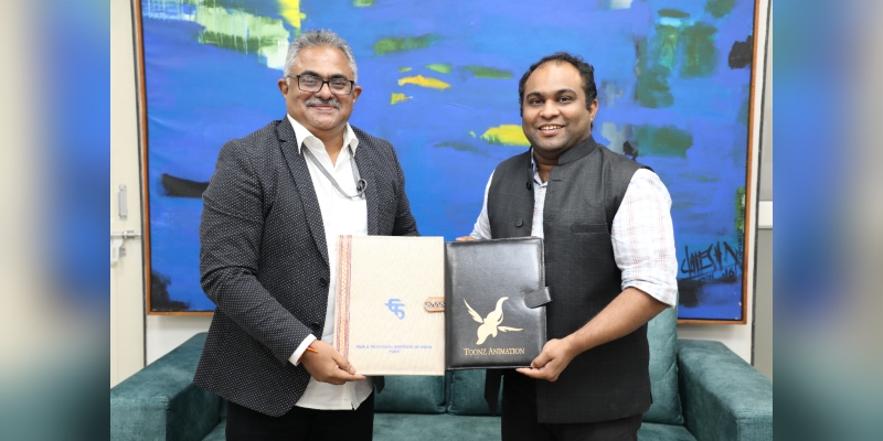 FTII Pune signs MoU with Toonz Animation Studios to launch animation and visual effects design course