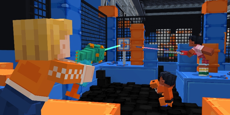 Minecraft and NERF partner for popular videogame, to be available in October