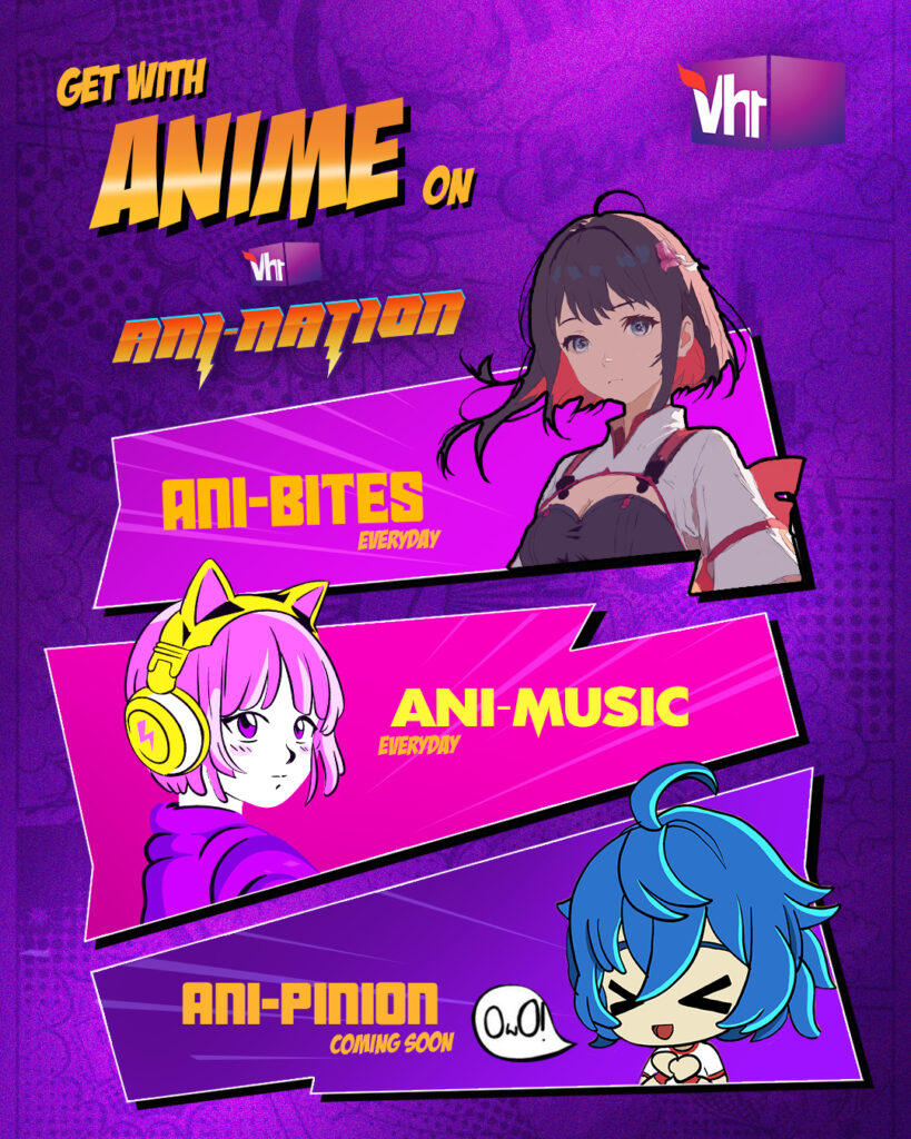 Vh1 channel's anime segment AniNation