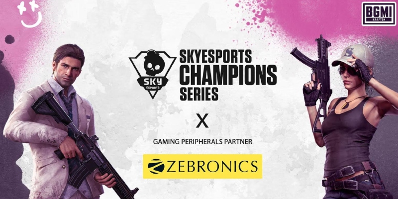 Zebronics announced as Skyesports Champions Series 2024’s gaming peripherals partner