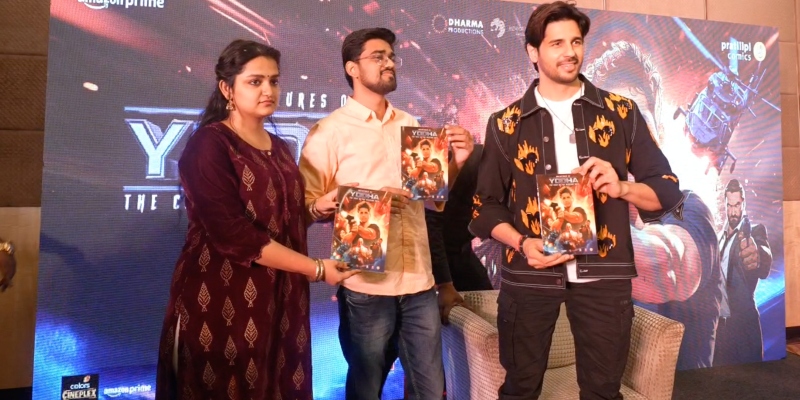 Siddharth Malhotra and Pratilipi launch Yodha Comics