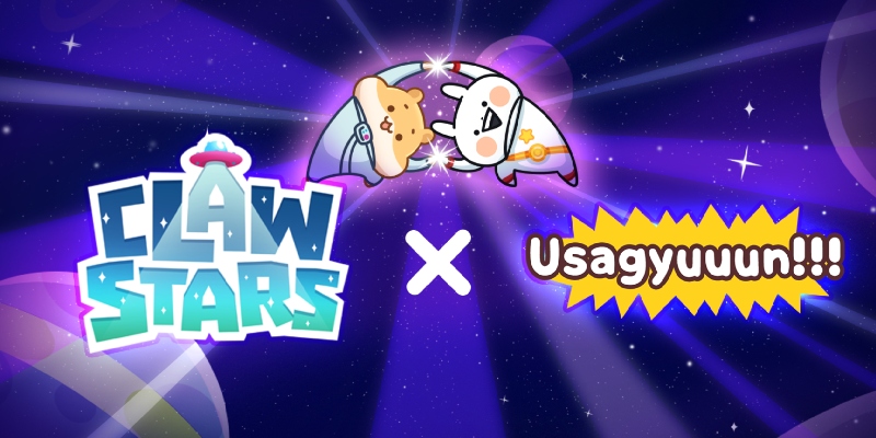 ‘Claw Stars’ joins hands with Usagyuuun to bring the bunny…