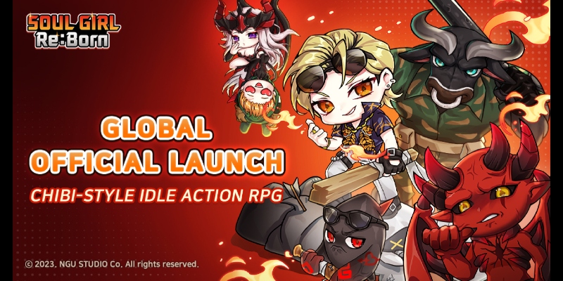 NGU Studio launches new Chibi-style idle RPG ‘Soul Girl Re:…