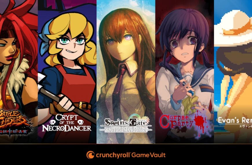 Crunchyroll brings 15 games to its Game Vault