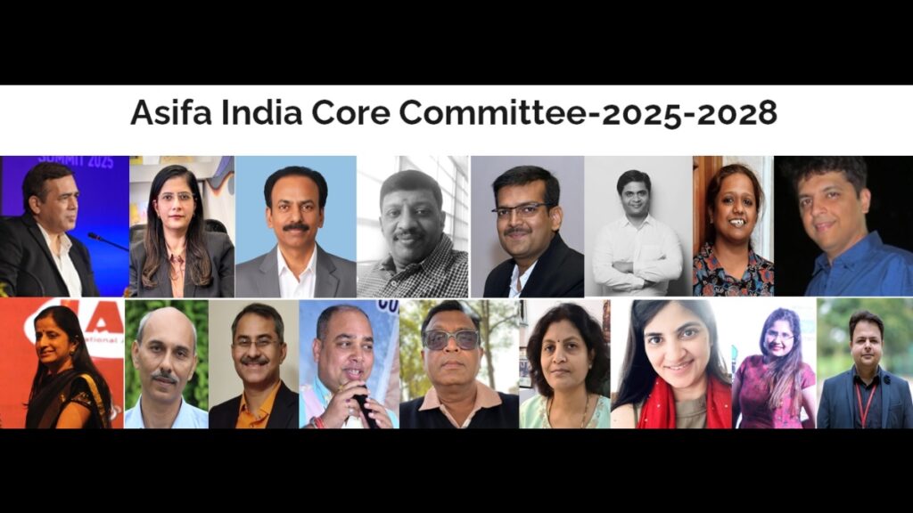Asifa India reconstitutes core committee for 2025–28