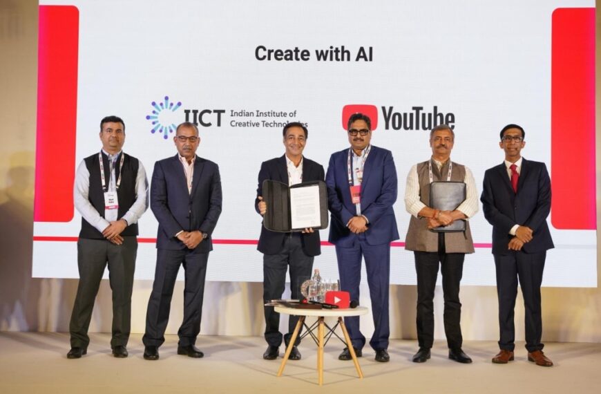 IICT and YouTube sign MoU to establish the Create with…