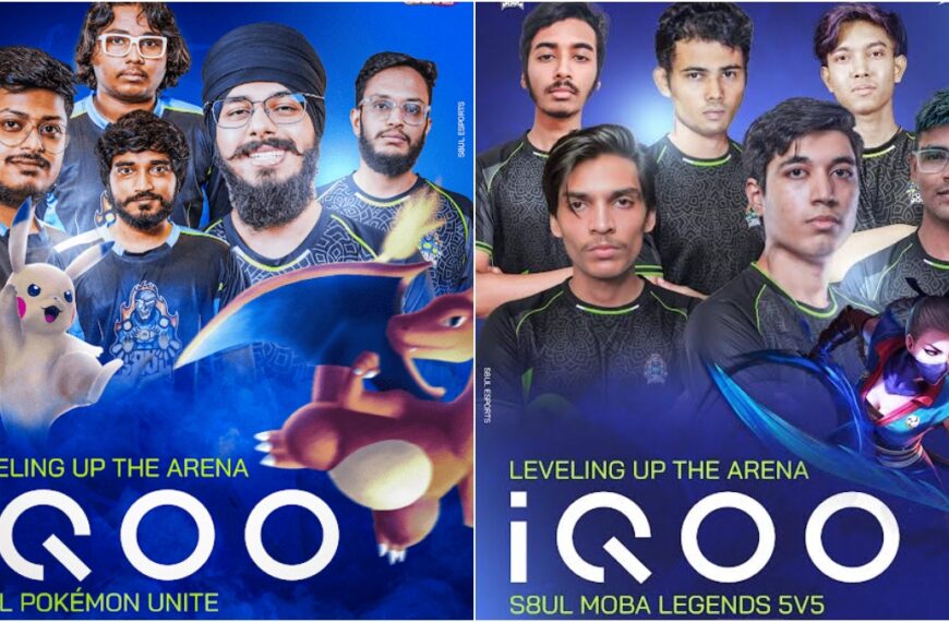 S8UL names iQOO as title sponsor of its new esports…