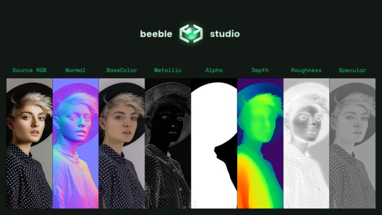 Beeble Studio enables multi‑frame AI relighting with 4K output