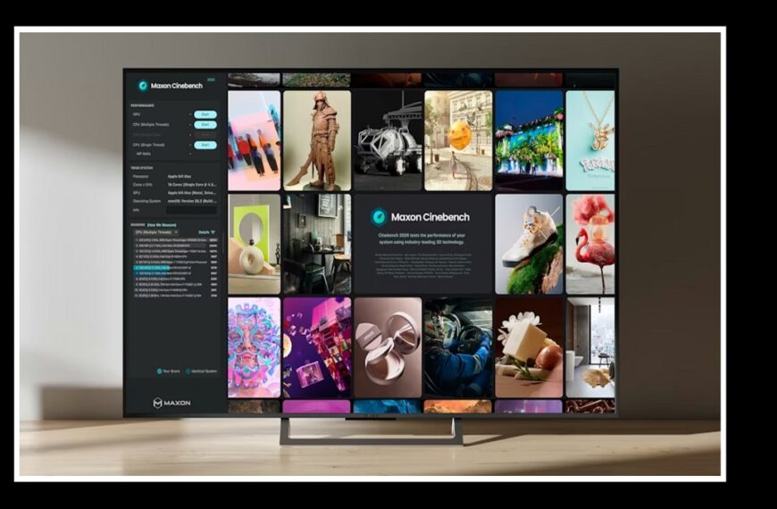 Maxon brings industry-standard software Cinebench 2026