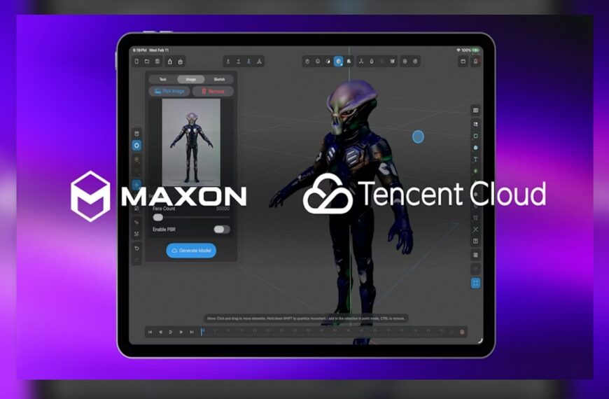 Maxon and Tencent Cloud partners to integrate HY 3D Global&hellip;