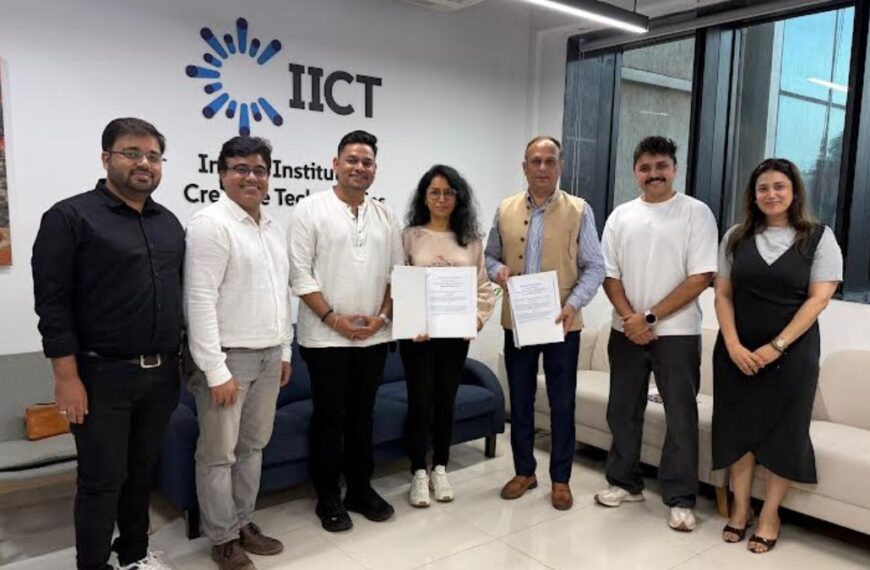 IICT and VES India sign MoU to link industry and&hellip;