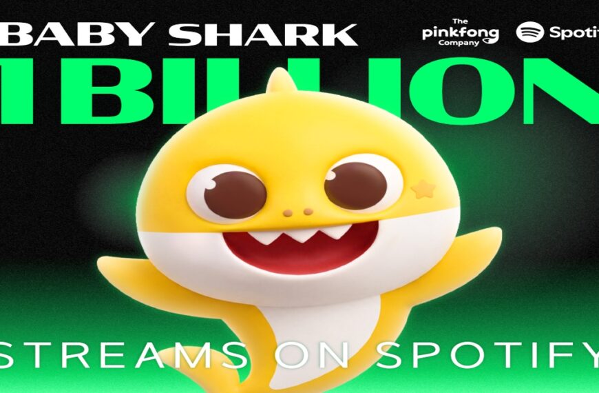 ‘Baby Shark’ crosses one billion streams on Spotify