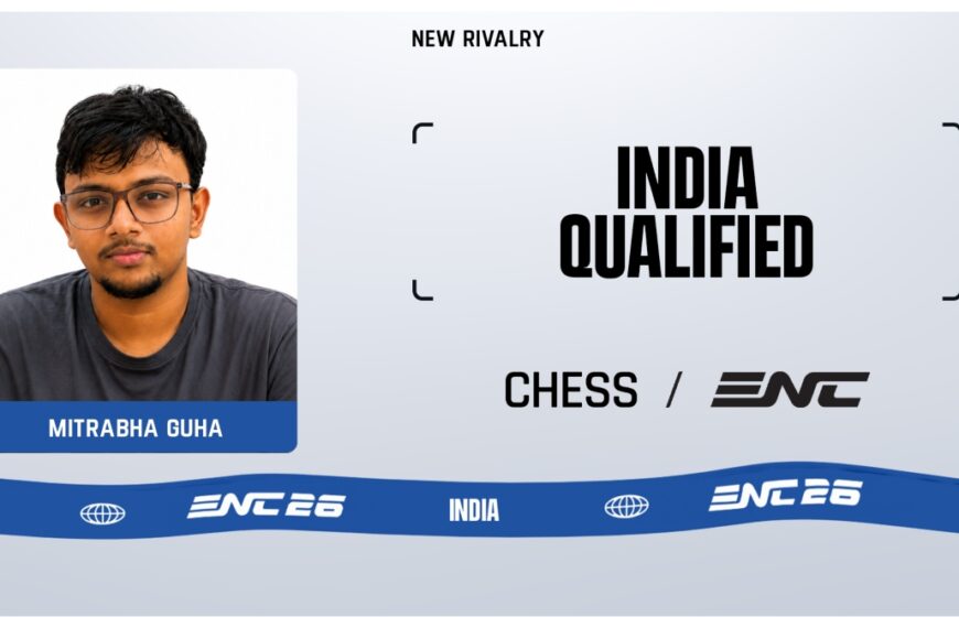 Grandmaster Mitrabha Guha qualifies for Esports Nations Cup 2026 after&hellip;