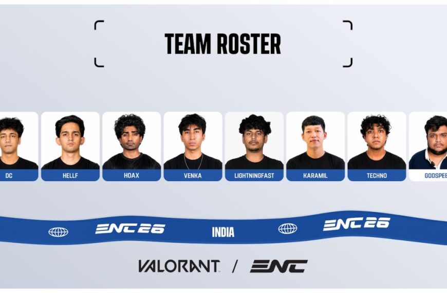Nodwin Gaming announces ‘Valorant’ India roster for ENC 2026
