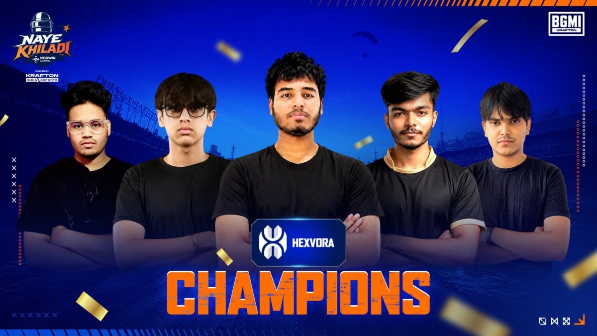 Hexvora wins inaugural BGMI: Naye Khiladi grassroots tournament