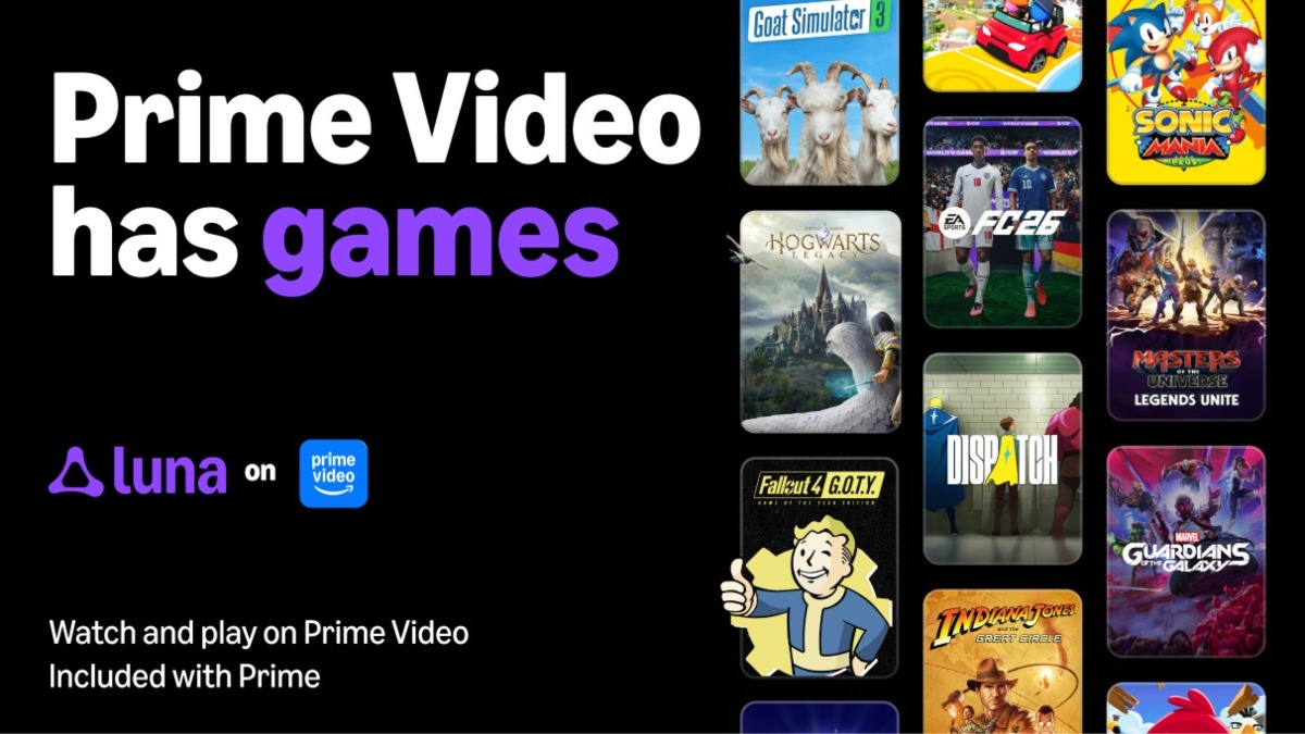 Amazon rolls Luna cloud gaming into Prime Video