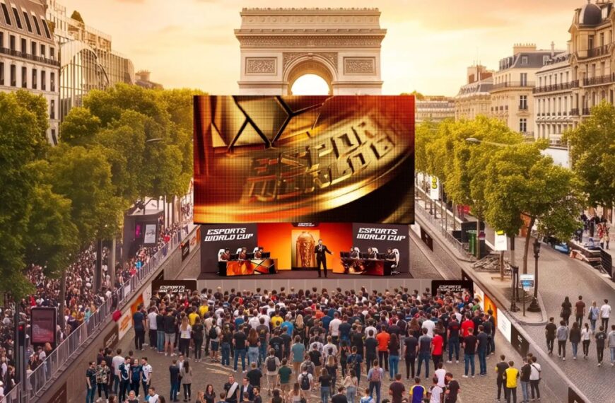 Paris levels up as esports festival takes over the Champs-Élysées