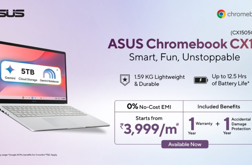 Asus brings AI-powered Chromebook CX15 to India, bets big on&hellip;