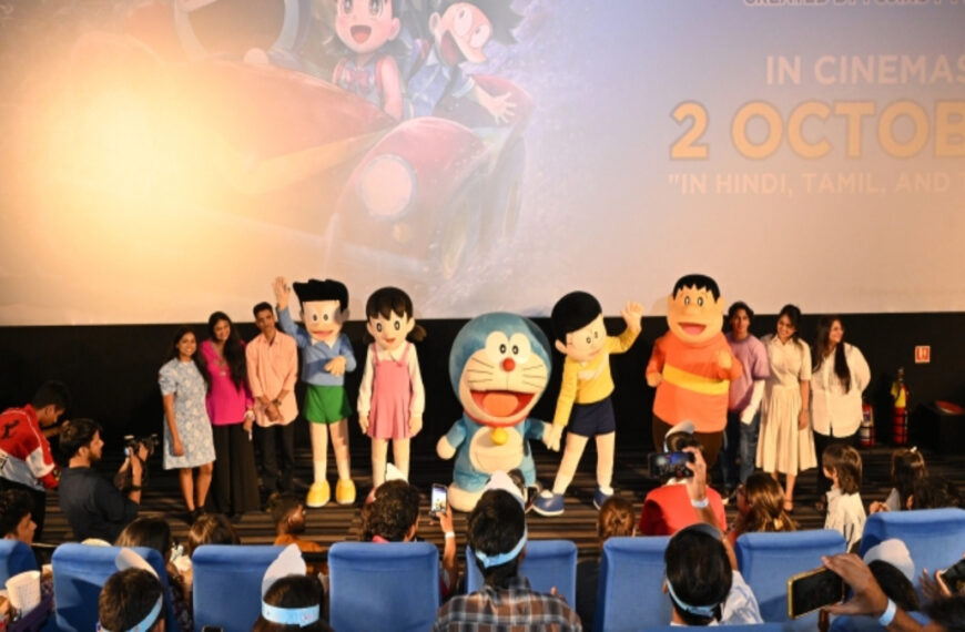 ‘Doraemon’ turns up the splash factor ahead of India release