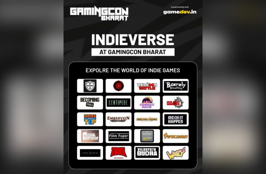 GamingCon Bharat 2026 levels up indie gaming with 20 Indian&hellip;